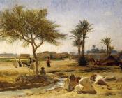 An Arab Village - 费德里科·亚瑟·布里奇曼